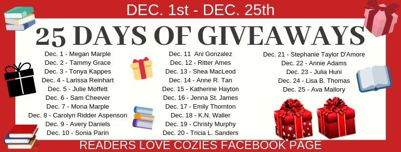 25 Days of Cozy Giveaways