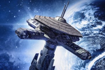 New book cover for Space Janitor One