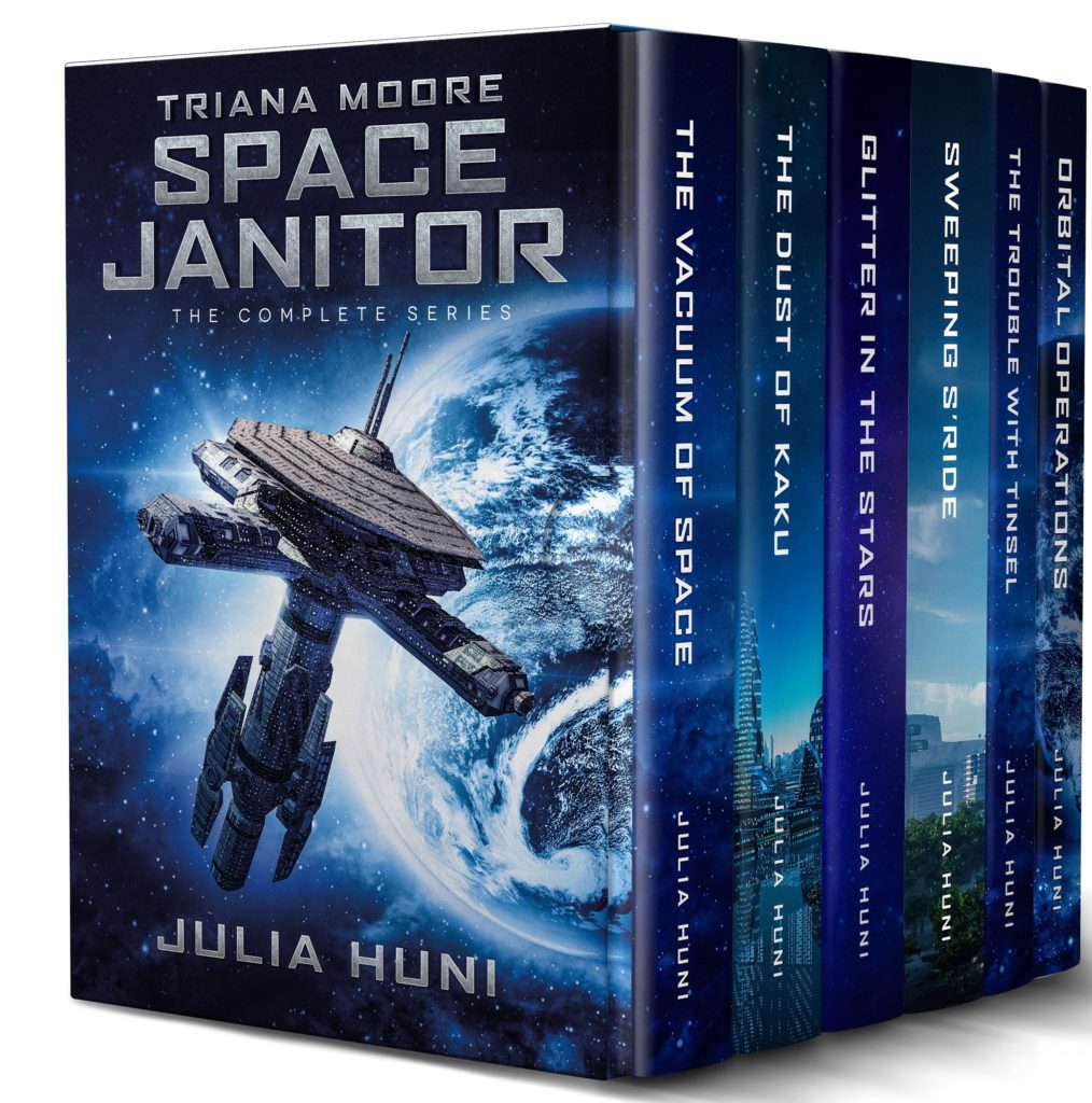 Book Cover: Triana Moore, Space Janitor