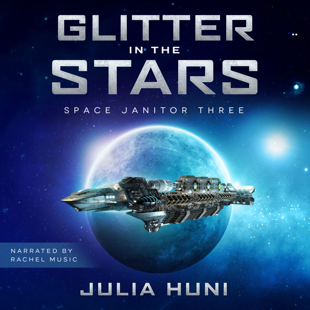 audiobook cover: Glitter in the Stars